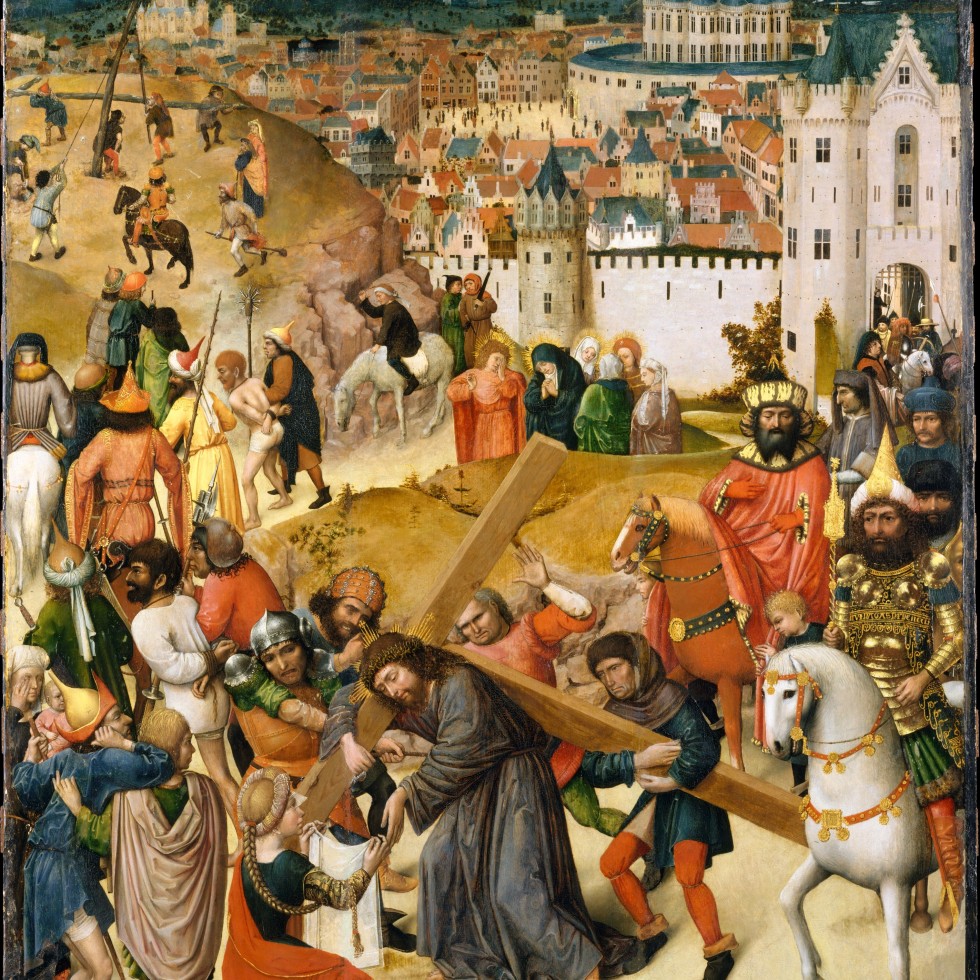 CHRIST BEARING THE CROSS Utrecht 1470