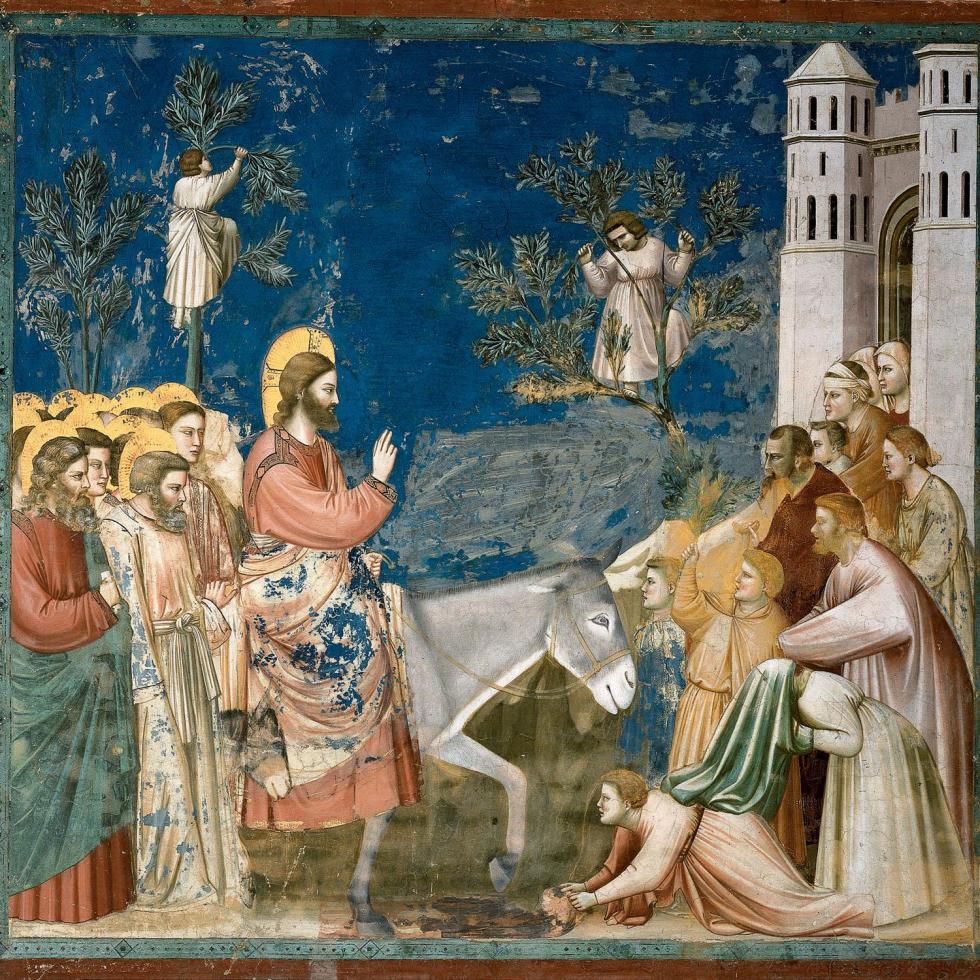 Giotto Christ Entering Jerusalem